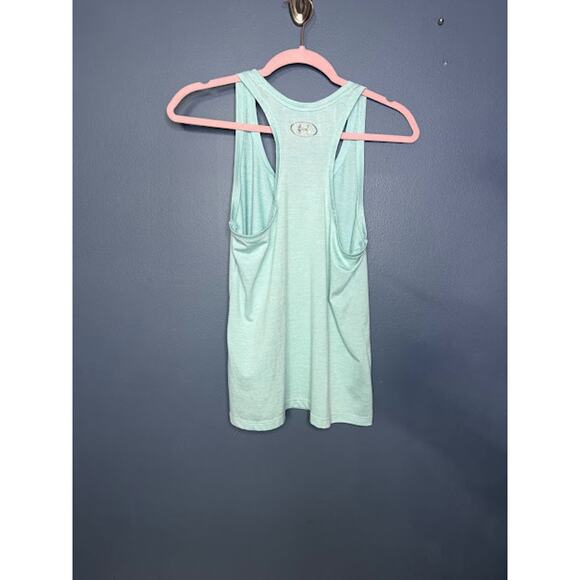 Under Armour Heat Gear Women's Tank Top Size Small Light Blue Gym Lightweight - Picture 2 of 6